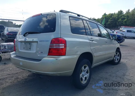 2003 Toyota Highlander V6 из США, поврежденный, VIN JTEGF21A730076461